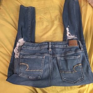 Destroyed American eagle jeans size 10 short